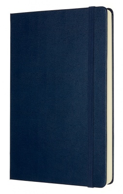 Блокнот Moleskine CLASSIC EXPENDED QP062EXPB20 130х210мм 400стр. нелинованный твердая обложка синий сапфир