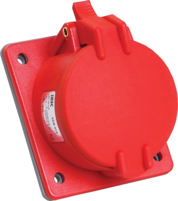 Iek PSN42-032-5 Розетка встраиваемая ССИ-425 32А-6ч/200/346-240/415В 3Р + P Е + NIP 44 MAGNUM ИЭК