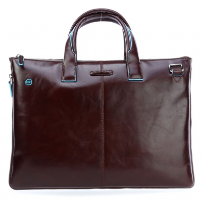 Сумка для ноутбука Piquadro Blue Square CA4021B2/MO коричневый натур.кожа