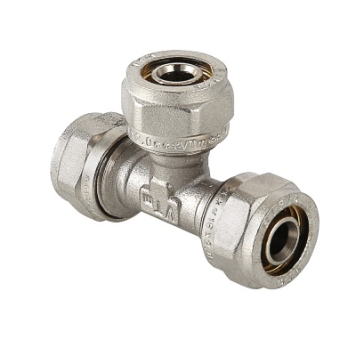 Тройник обжимной 26x20x26