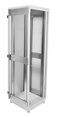Шкаф коммутационный ЦМО (ШТК-М-33.6.8-4ААА) 33U 600x800мм пер.дв.перфор. задн.дв.стал.лист 2 бок.пан. 450кг белый