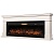 Каминокомплект: Очаг Royal Thermo Aurora RTFP/P-AR60LS, портал California 60 IV, молочный