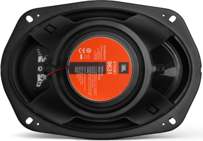 Колонки автомобильные JBL Stage1 9631 300Вт 89дБ 4Ом 16x23см (6x9дюйм) (ком.:2кол.) коаксиальные трехполосные