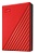 WD Portable HDD 4TB My Passport WDBPKJ0040BRD-WESN  2,5" USB 3.0 red