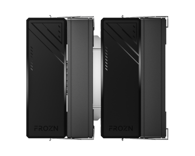 Кулер для процессора ID-Cooling FROZN A620 PRO SE ARGB LGA1700/1200/115X/AM5/AM4 (8шт/кор, TDP 260W, PWM, черный, 6 тепл.трубок + медная база, DUAL ARGB FAN 120mm) RET