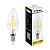 Лампа светодиодная LED 11вт Е14 теплый свеча FILAMENT