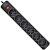 Сетевой фильтр Defender DFS 155 5 м, черный, 6 розеток Defender DFS 155 (5 м, 6 розеток) (99496)