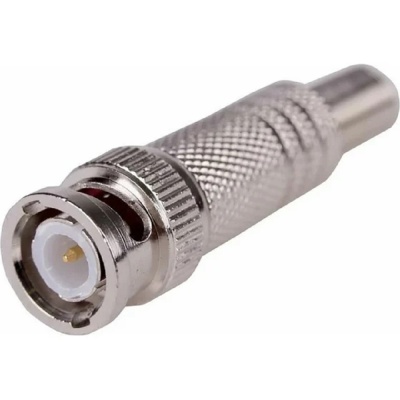 PROconnect (05-3073-4) Разъем BNC штекер под винт с пружиной металл (50 шт в упаковке )