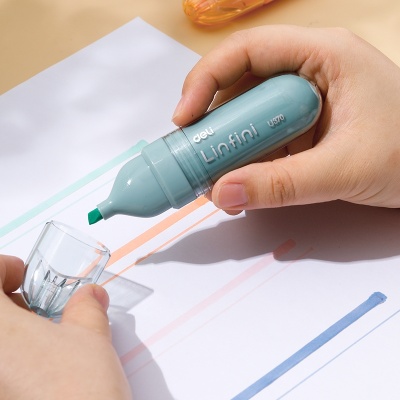 Набор текстовыделителей Deli EU370 1-5мм 4цв. ассорти (4шт.)