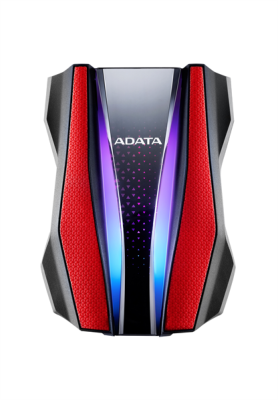 Внешний жесткий диск A-Data USB 3.2 1Tb AHD770G-1TU32G1-CRD HD770G  2.5" red