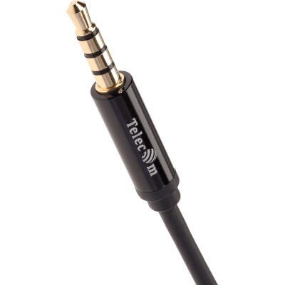 Кабель удлинит 3.5 Jack (M) - 3.5 Jack (F), 2м Telecom PRO <TAV7179M-2M> VCOM Кабель-переходник Telecom Jack 3.5 mm M/Jack 3.5 mm F (TAV7179M-2M)