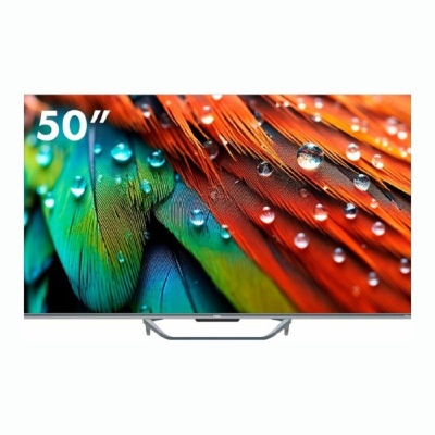 50" Телевизор HAIER Smart TV S4, QLED, 4K Ultra HD, серый, СМАРТ ТВ, Android TV[DH1VL5D04RU]