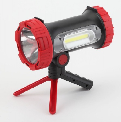 Фонарь ручной Эра PA-704 красный/черный 10Вт лам.:светодиод. (Б0041473)