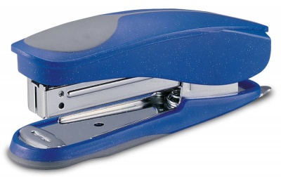 Степлер Kw-Trio 5516 Half-strip Pollex 24/6 26/6 (20листов) встроенный антистеплер ассорти 105скоб