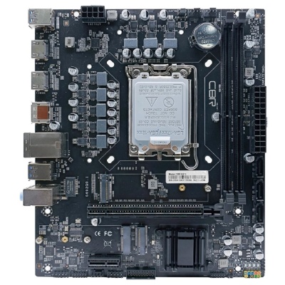 CBR H610 { Chipset H610, Socket 1700, 2*DDR4, mATX, VGA+HDMI, 1*PCIEx16/2*PCIEx1/1*M.2, 4*SATA3, 2*USB2.0 + 2*USB3.0, LAN 1Gb} БЕЗ УПАКОВКИ