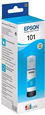 Картридж струйный Epson L101 C13T03V24A синий (6000стр.) (70мл) для Epson L4150/L4160/L6160/L6170/L6190