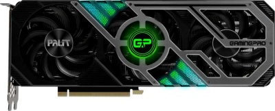 Видеокарта Palit (Gainward) PCI-E 4.0 PA-RTX3070 GAMINGPRO 8G NVIDIA GeForce RTX 3070 8192Mb 256 GDDR6 1500/14000/HDMIx1/DPx3/HDCP (NE63070019P2-1041X)