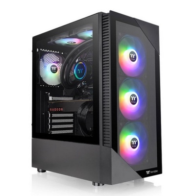 Корпус Thermaltake View 200 TG ARGB черный без БП ATX 9x120mm 5x140mm 1x200mm 2xUSB3.0 audio bott PSU