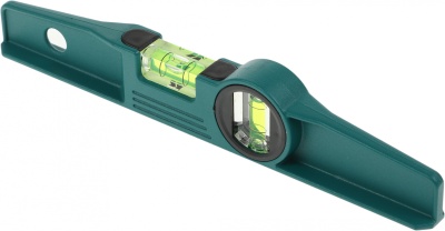 KRAFTOOL Уровень "SUPERKRAFT-M" литой, 2 ампулы, 0,5 мм/м, 250 мм [34717-025]