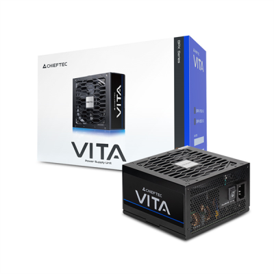 Блок питания Chieftec Vita BPX-850S (ATX 2.53, 850W, 80 PLUS BRONZE, Active PFC, 120mm fan) Retail (BPX-850S)
