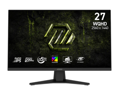 Монитор MSI 27" MAG 274QF E20, 16:9, IPS, QHD, 0,5ms, 300cd, 200Hz, HDMI, DP