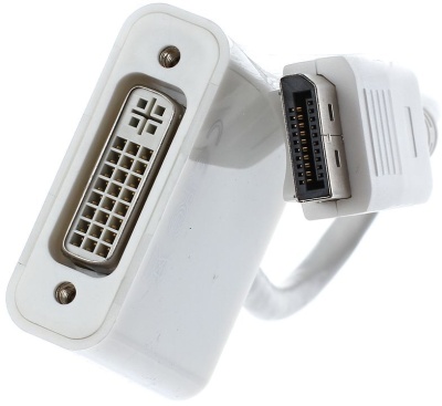 Кабель-переходник DP --> DVI-F 0,2m , Telecom (TA557) VCOM Telecom DP  —  DVI-F 0,2m (TA557)