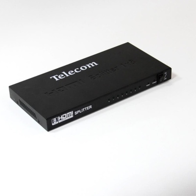 Telecom Разветвитель HDMI 1=>8 , каскадируемый , 1.4v+3D [TTS5030] [06937510891597]