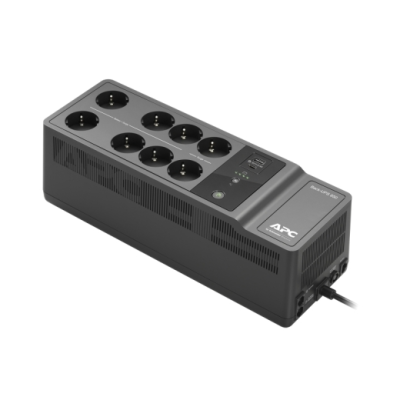 Источник бесперебойного питания APC Back-UPS ES 850VA/520W, 230V, 8 Schuko (2 Surge & 6 batt.), USB, USB charge(type A,C), Data/DSL protect.,(BE700G-RS, BE850G2-GR analogue), 1 year warranty (BE850G2-GR)