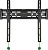 Кронштейн для телевизора Onkron FM5 черный 32"-65" макс.57кг настенный фиксированный