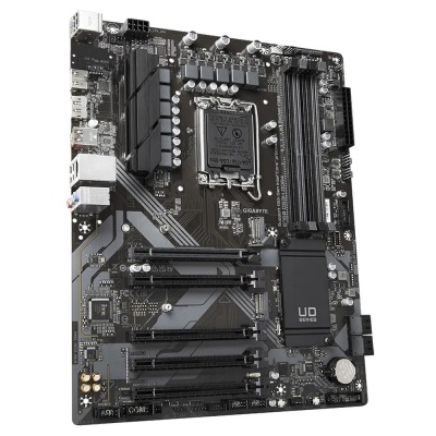 Материнская плата GIGABYTE B760 DS3H DDR4, LGA1700, B760, 4*DDR5, DP+HDMI,  4 SATA 6 Гб/с, M2, Audio, Gb LAN, USB 3.2, USB 2.0, Type-C, COM*1 port, ATX (B760 DS3H DDR4)