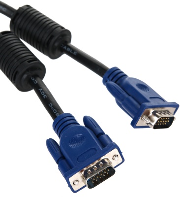 Кабель монитор-SVGA card (15M-15M) 1,8м 2 фильтра Aopen/Qust <ACG341AD-1.8M> VCOM AOpen VGA (m) - VGA (m) 1.8м (ACG341AD-1.8M)