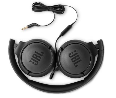 Нaушники WIRED ON-EAR JBLT500BLK JBL