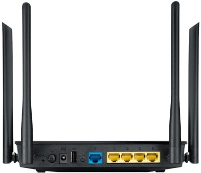 Роутер беспроводной Asus RT-AC1200 AC1200 10/100BASE-TX черный