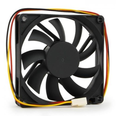 Вентилятор Gembird D8015SM-3 80x80x15, втулка, 3 pin, провод 30 см, OEM {100}