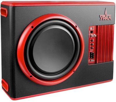 Сабвуфер автомобильный Ural АС-У12А 300Вт активный (30см/12")