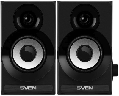 SVEN SPS-517, чёрный, акустическая система 2.0, USB, мощность 2x3 Вт(RMS) SVEN SPS-517 (SV-016180)