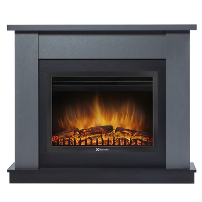 Каминокомплект Firelight: Очаг EFP/P-2720RLS N, портал Canto 25 графит