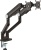 Кронштейн для мониторов Ultramounts UM733BR черный/коричневый 17"-32" макс.8кг крепление к столешнице поворот и наклон
