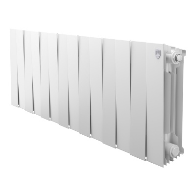 Радиатор биметаллический Royal Thermo PianoForte 300 Белый - 14 секц.