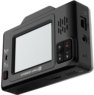 Видеорегистратор с радар-детектором Silverstone F1 HYBRID UNO S GPS черный