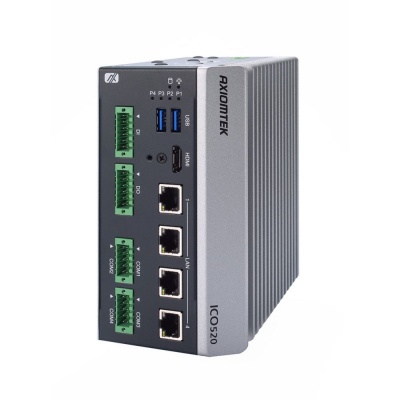 Платформа системного блока Axiomtek ICO520-ALD5-A 3LG, i5-1345UE; 16 GbRAM; M.2 128 Gb SSD, with daughter board High performance with fanless and DIN-rail design
● 12th Gen Intel® Core™ i7/i5/i3 or Celeron® processor
(Alder Lake-P)
● 4 isolated COM, isola