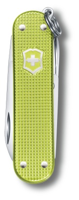 Нож перочинный Victorinox Classic Lime Twist (0.6221.241G) 58мм 7функц. карт.коробка
