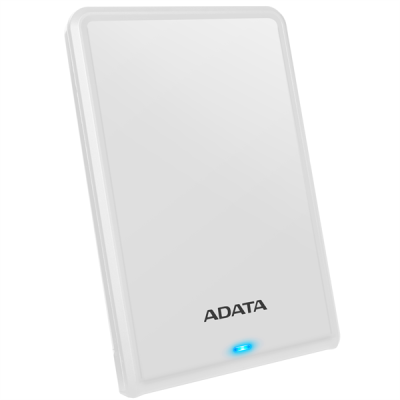 Внешний жесткий диск A-Data USB 3.2 1Tb AHV620S-1TU31-CWH HV620 Slim  2.5" white