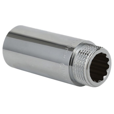 Удлинитель Gappo ВР-НР хромированный 3/4" x 60 мм