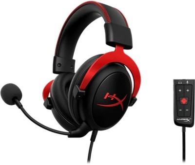 Наушники с микрофоном HyperX Cloud II (CL003) черный/красный 1м мониторные оголовье (4P5M0AA)