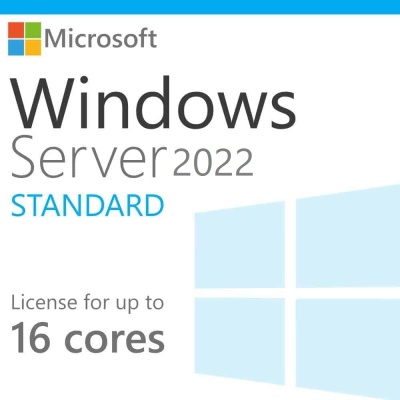 Лицензия на ПО Microsoft Windows Server 2022 Standard 16 CoreLic x32 / x64 OnlyDwnLd C2R NR (P73-07368)