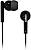 Наушники вкладыши BBK EP-1003S 1.2м черный проводные в ушной раковине (EP-1003S (B))