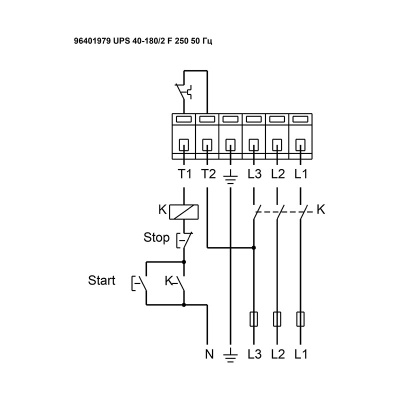 Насос садовый циркуляционный Grundfos UPS 40-180F 770Вт 21960л/час (96401979)