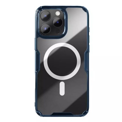 Чехол Nature TPU Pro Magnetic Case, Blue, (AP IP16 Pro)