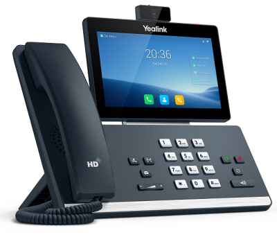 YEALINK SIP-T58W with camera, видеотерминал, Android, WiFi, Bluetooth, GigE, CAM50, без БП, шт (SIP-T58W with camera)